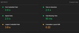 Reimplementation performance with loadtimes aroung 1 to 5 seconds